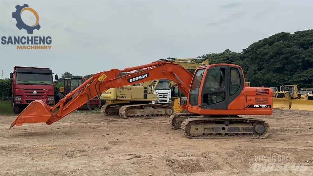 Doosan DX 120 중형굴삭기 7톤-28톤