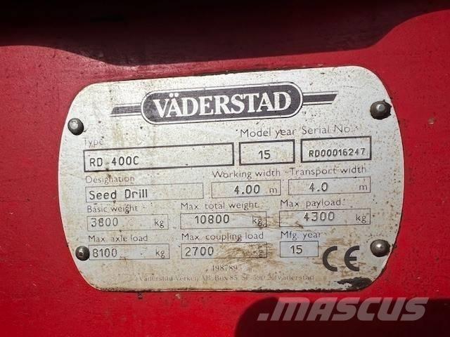 Väderstad Rapid400C 드릴