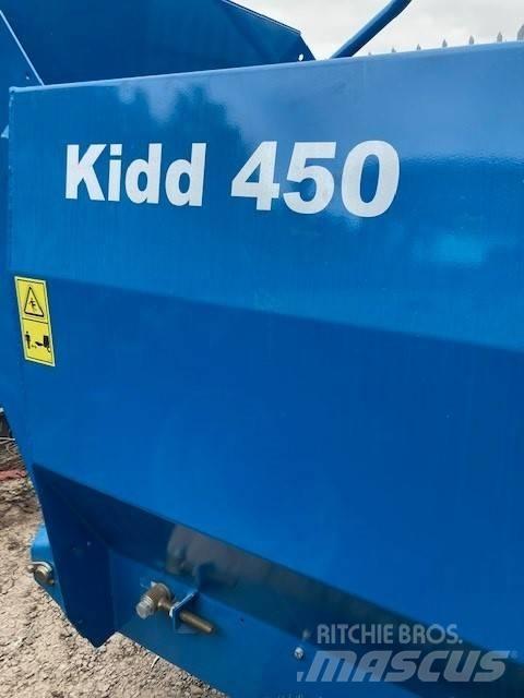  KIDD 450T 베일 분쇄기, 절단기 및 언롤러