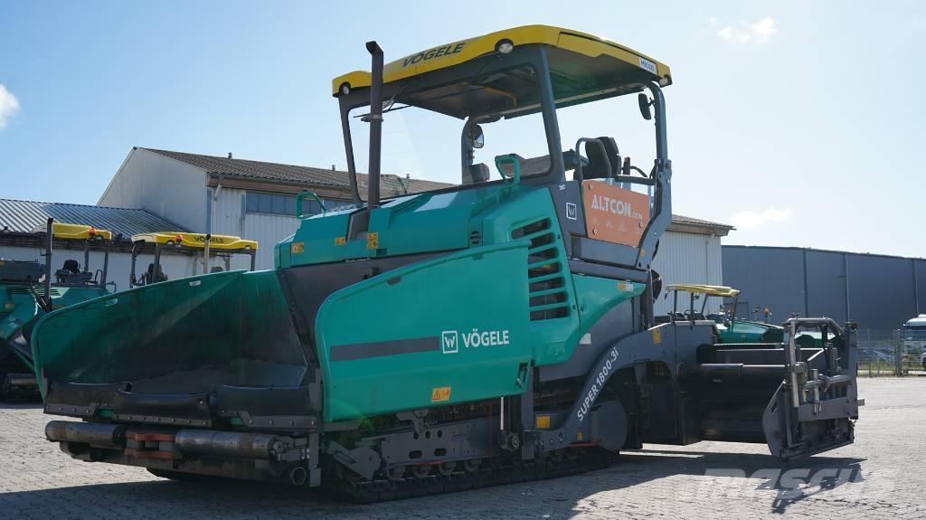 Vögele SUPER 1800-3I 아스팔트 포장장비
