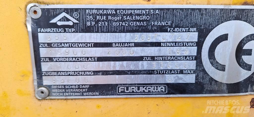 Furukawa 355 차축