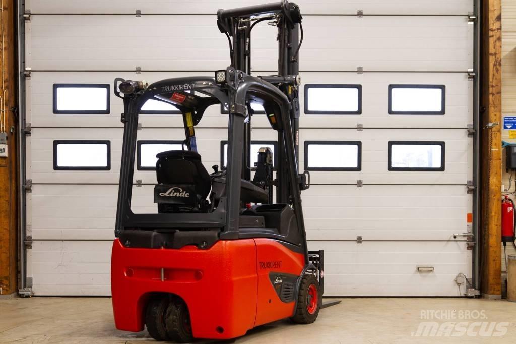 Linde E 16 C-02 전동 지게차
