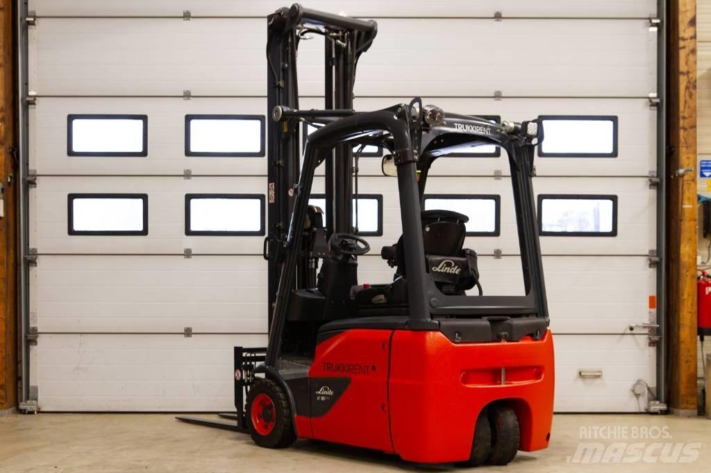 Linde E 16 C-02 전동 지게차