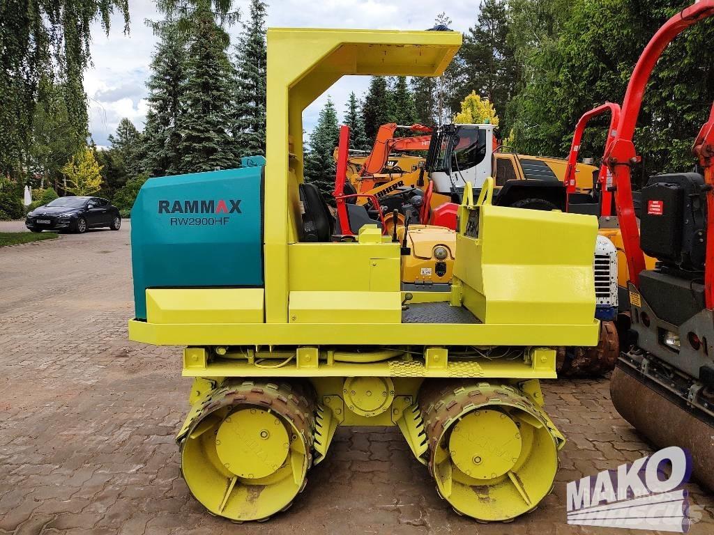Rammax RW 2900 트윈 드럼 롤러