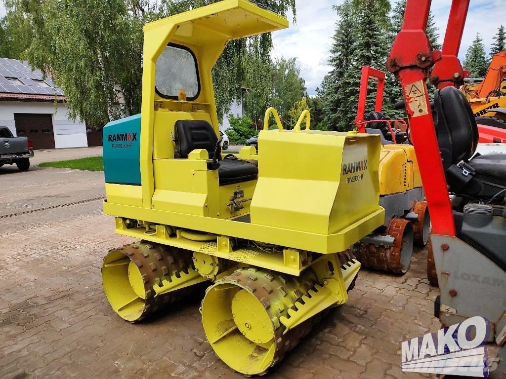 Rammax RW 2900 트윈 드럼 롤러