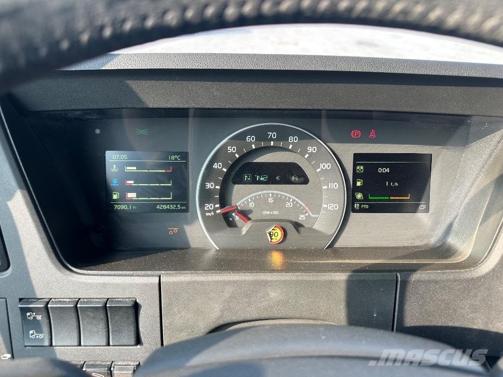Volvo FMX 510 8x4*4 훅 리프트 트럭