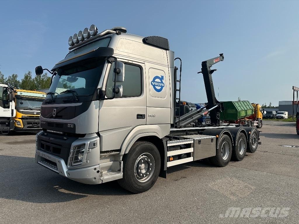 Volvo FMX 510 8x4*4 훅 리프트 트럭