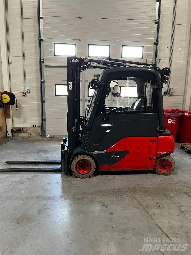 Linde E20PL/386-02 전동 지게차