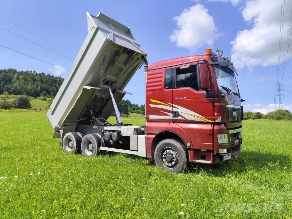MAN TGX 26.540 덤프 트럭