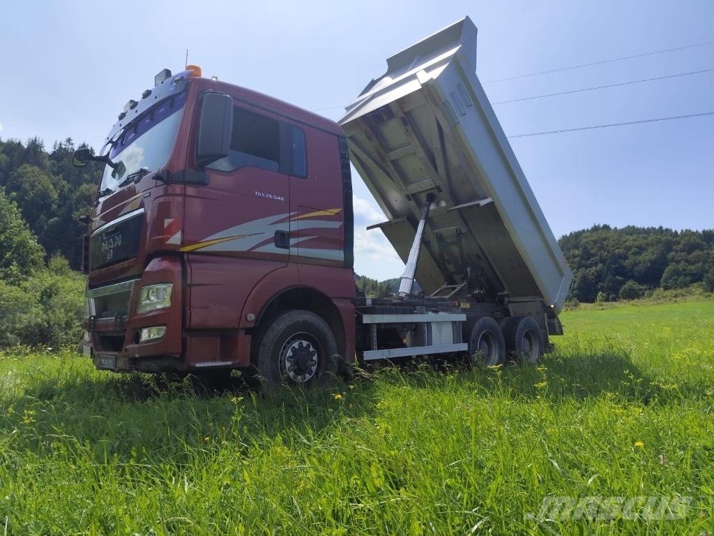 MAN TGX 26.540 덤프 트럭