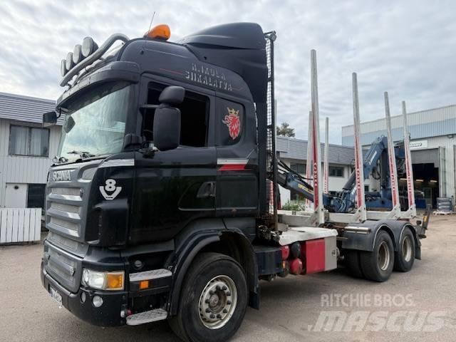 Scania R 560 목재 트럭