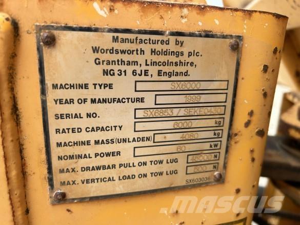 Barford SX6000 건설현장 덤프트럭