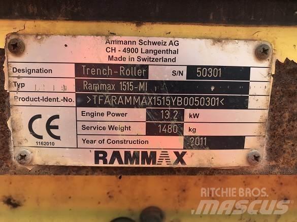 Rammax 1515 MI 트윈 드럼 롤러