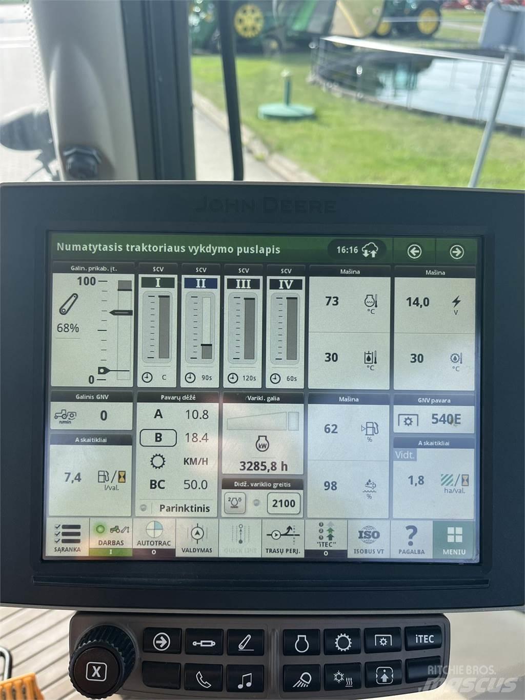 John Deere 6215R 트랙터