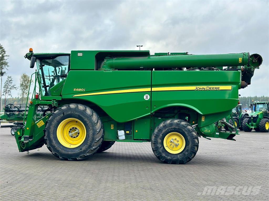 John Deere S680i 콤바인 수확기