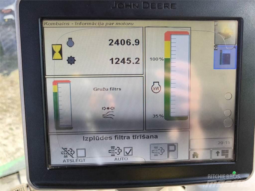 John Deere S685 콤바인 수확기