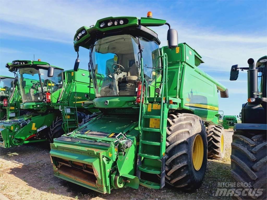 John Deere T660 콤바인 수확기