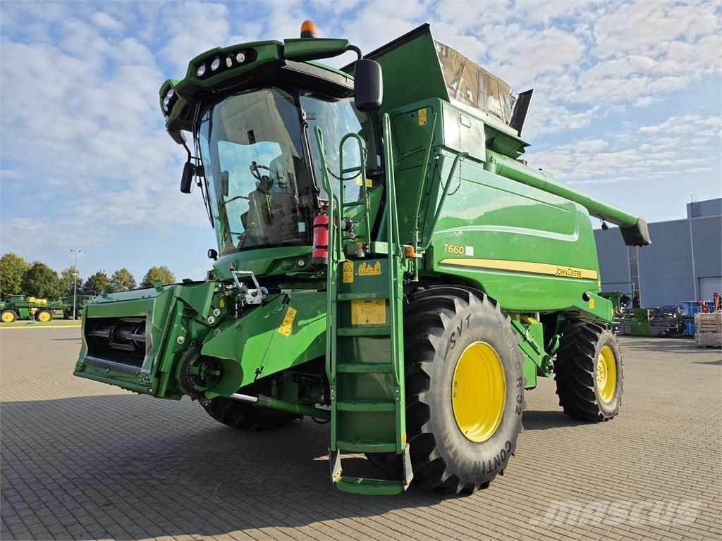 John Deere T660 콤바인 수확기