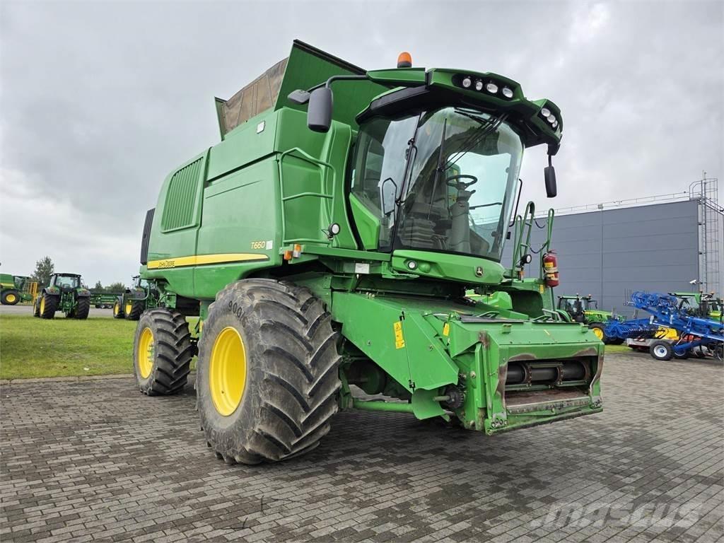 John Deere T660 콤바인 수확기