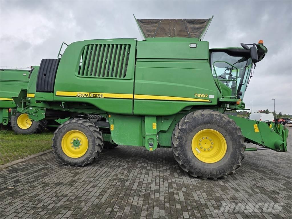 John Deere T660 콤바인 수확기