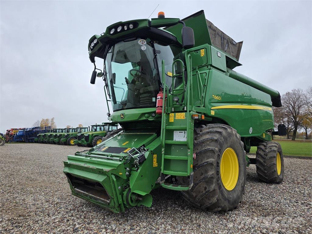 John Deere T660 콤바인 수확기