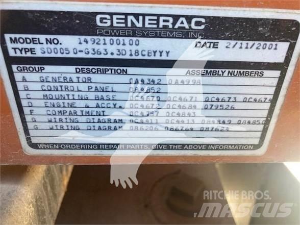 Generac SD050 가스 발전기