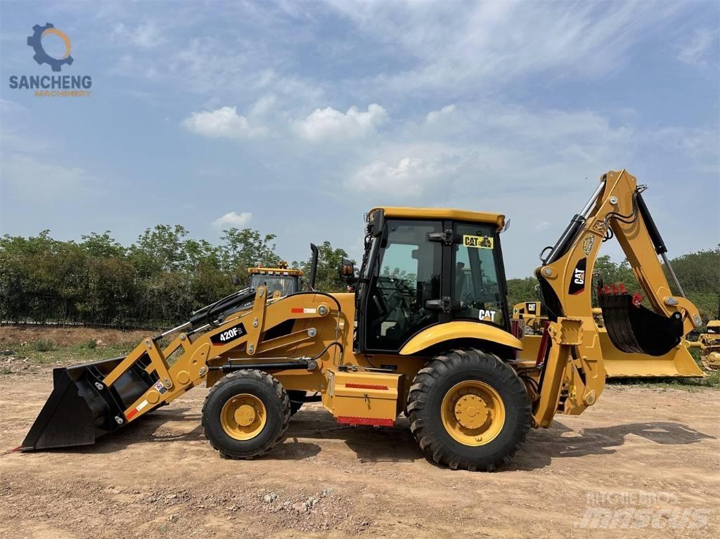 CAT 420 F2 백호로더