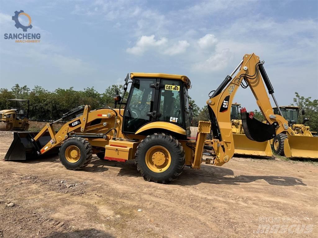 CAT 420 F2 백호로더