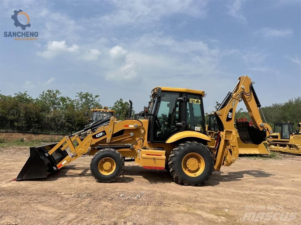 CAT 420 F2 백호로더