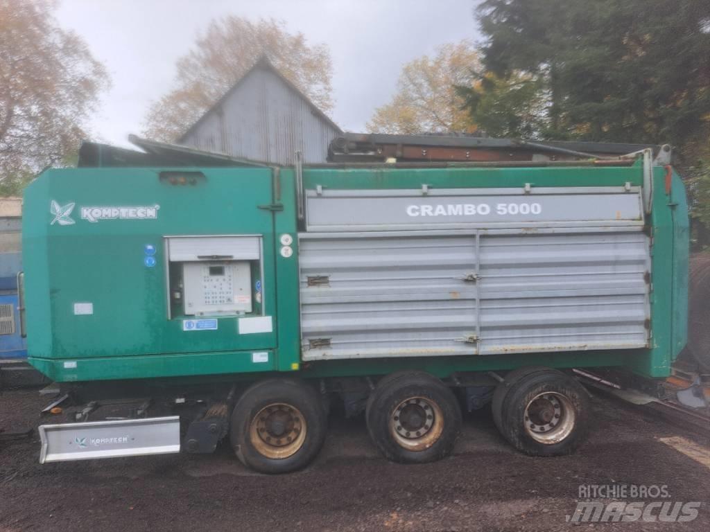 Komptech Crambo 5000 폐기물 분쇄기