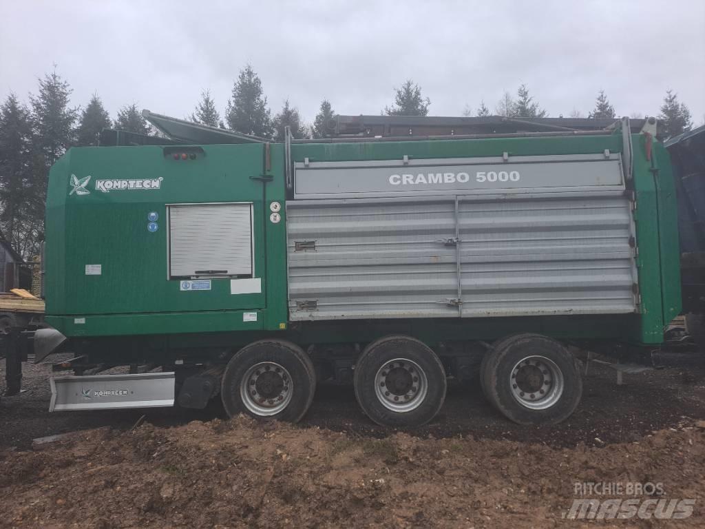 Komptech Crambo 5000 폐기물 분쇄기