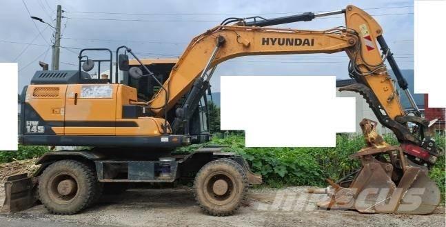 Hyundai HW 145  휠 굴삭기