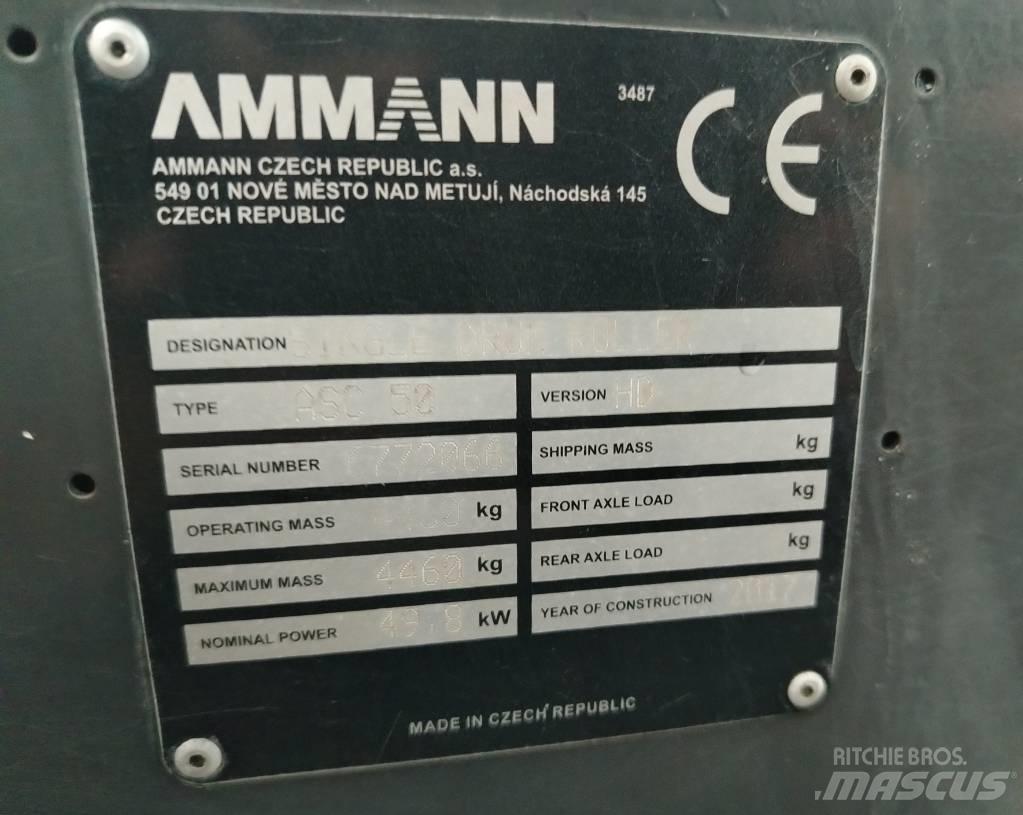 Ammann ASC 50 싱글 드럼 롤러