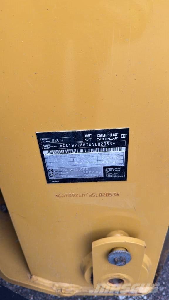 CAT 926M  휠로우더