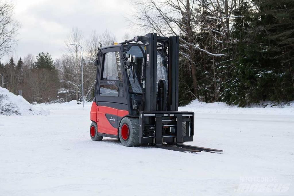 Linde E 35 전동 지게차