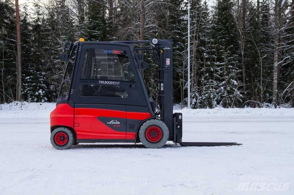 Linde E 35 전동 지게차