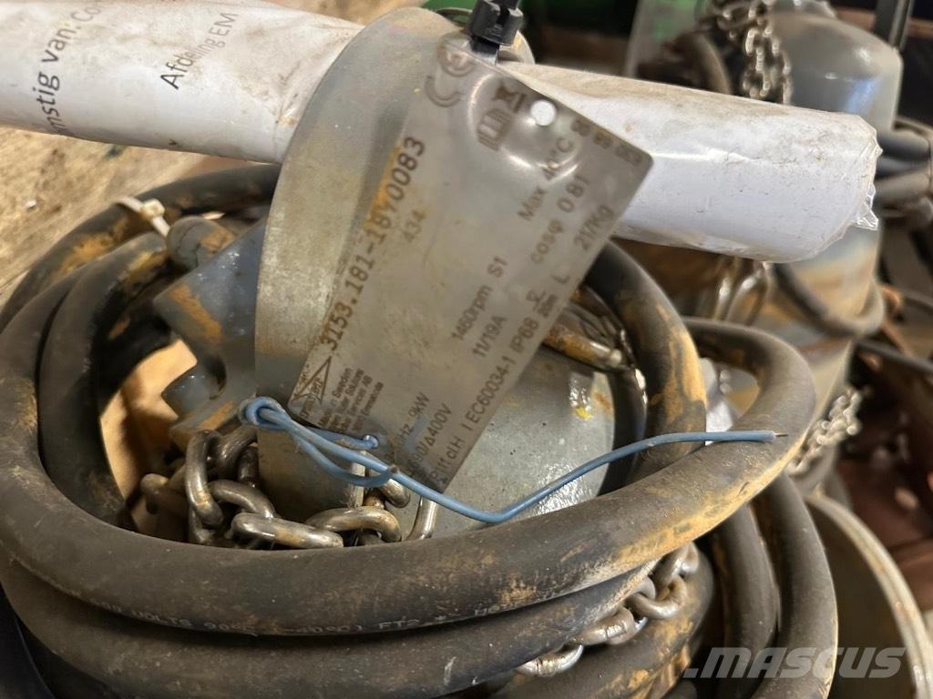 Flygt 3153 폐기물 펌프