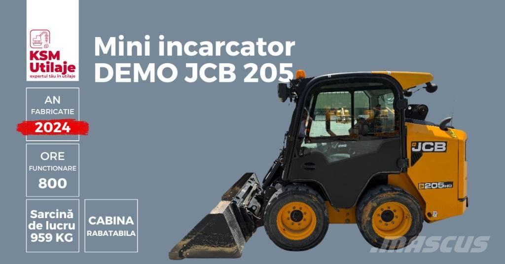 JCB 205  스키드로더