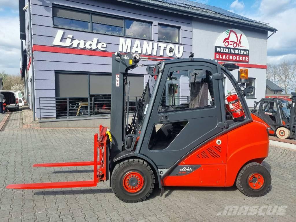 Linde H35D-02 디젤 지게차