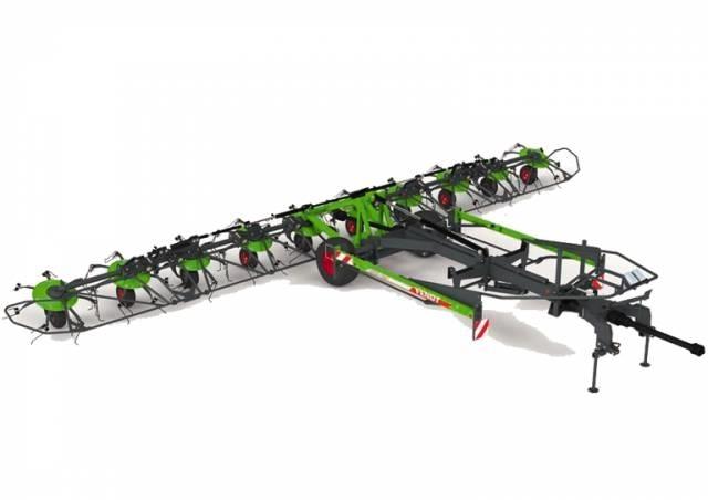 Fendt Lotus 1020T 갈퀴 및 테더