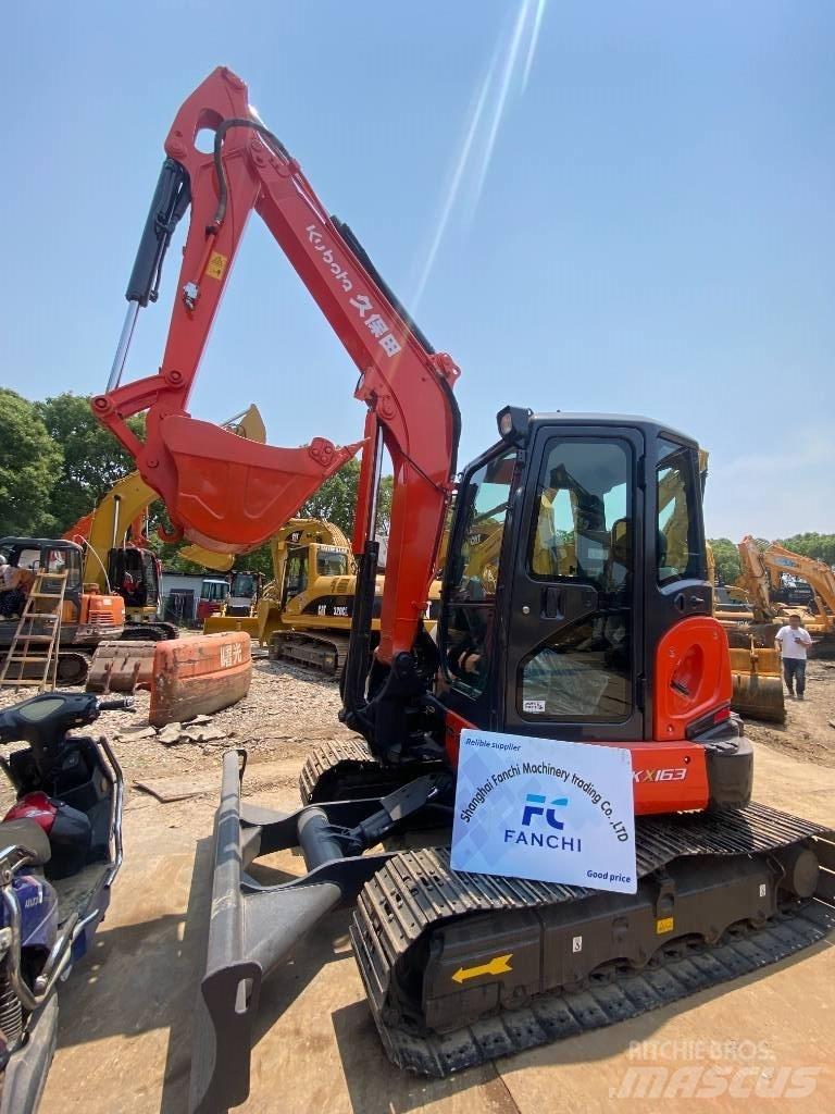 Kubota KX 163 중형굴삭기 7톤-28톤