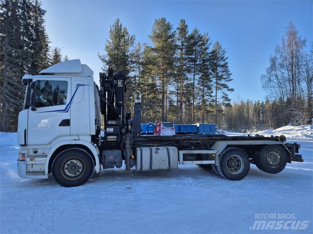 Scania R420 크레인 트럭