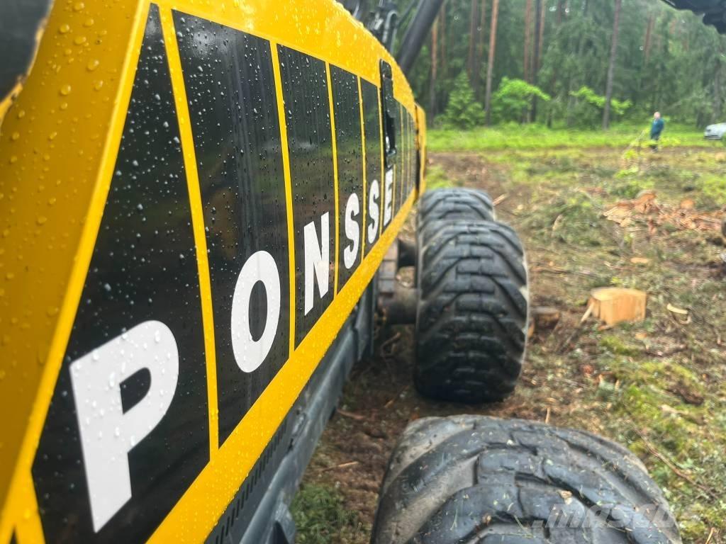 Ponsse Ergo 8W 원목 하베스터