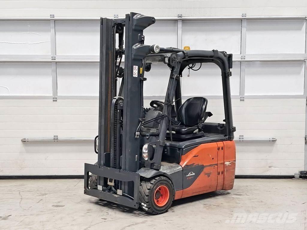 Linde E18-02 전동 지게차