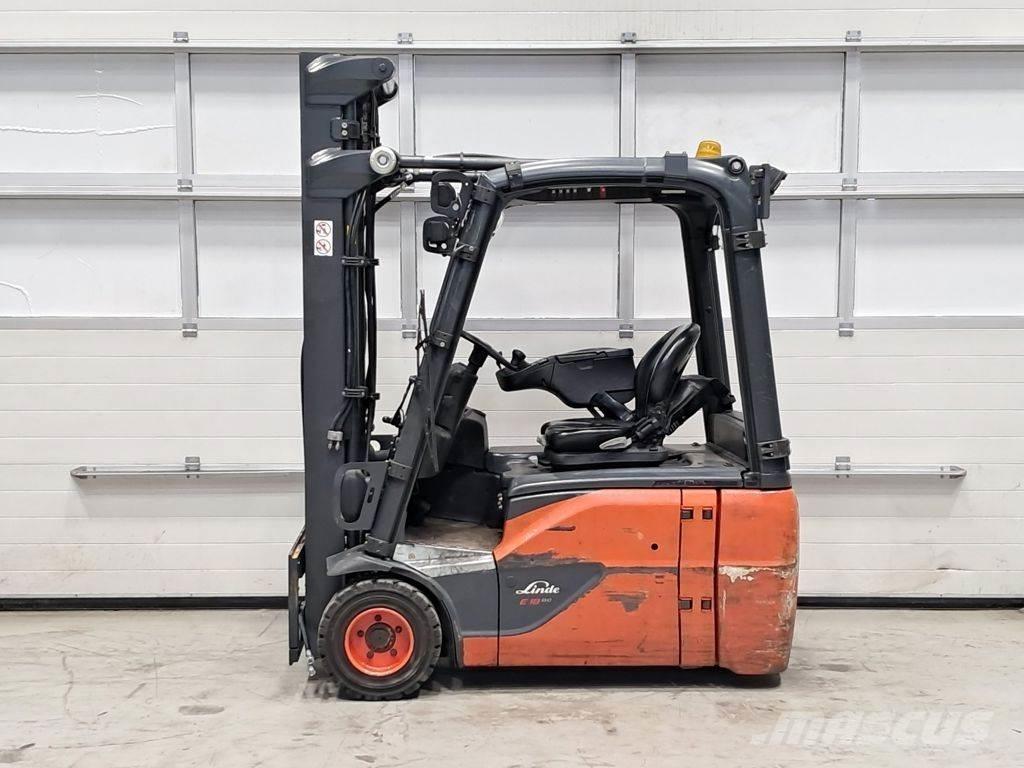 Linde E18-02 전동 지게차