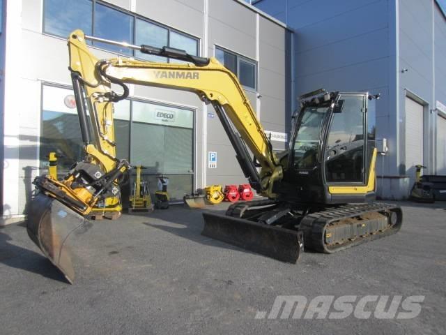 Yanmar Vio 80 중형굴삭기 7톤-28톤