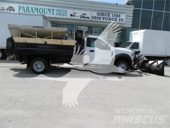 Ford F550 모래(염화칼슘) 살포기