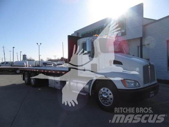 Kenworth T370 플랫베드/드롭사이드 트럭