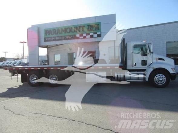 Kenworth T370 플랫베드/드롭사이드 트럭