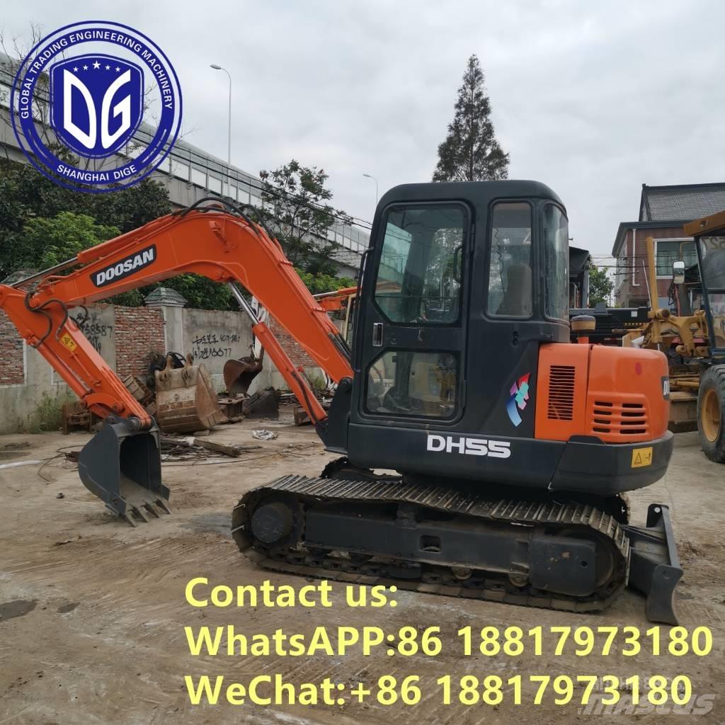 Doosan DH55 소형 굴삭기 7톤 미만